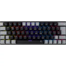   White Shark BILL White Shark GK-002123V2-B-G/BL-HU WAKIZASHI-2 vezetékes mechanikus gamer billentyűzet - fekete/szürke - HU /kék/