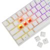 White Shark BILL White Shark GK-002211V2-W/R-US WAKIZASHI-2 vezetékes mechanikus gamer billentyűzet - fehér - US
