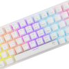 White Shark BILL White Shark GK-002223V2-W/BL-HU WAKIZASHI-2 vezetékes mechanikus gamer billentyűzet - fehér - HU