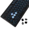 White Shark BILL White Shark GK-003141B-US TACHI vezetékes membrán gamer billentyűzet - fekete - US