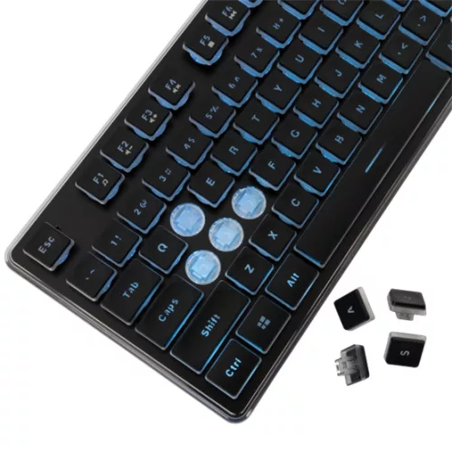White Shark BILL White Shark GK-003141B-US TACHI vezetékes membrán gamer billentyűzet - fekete - US