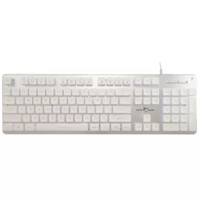   White Shark BILL White Shark GK-003241W-US TACHI vezetékes membrán gamer billentyűzet - fehér - US