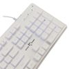 White Shark BILL White Shark GK-003241W-US TACHI vezetékes membrán gamer billentyűzet - fehér - US