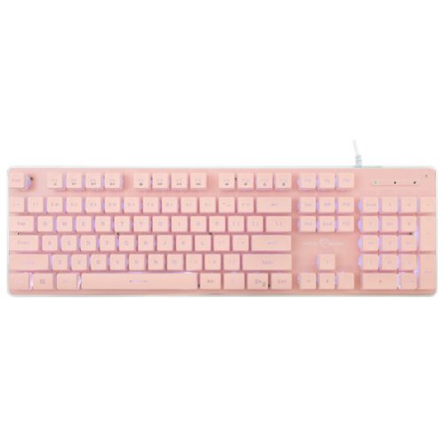 White Shark BILL White Shark GK-003441P-US TACHI vezetékes membrán gamer billentyűzet - rózsaszín - US