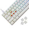 White Shark BILL White Shark GK-004211W/R-US SHINOBI-2 vezetékes mechanikus gamer billentyűzet - fehér - US
