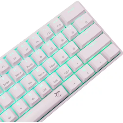 White Shark BILL White Shark GK-004213V2-W/R-HU SHINOBI-2 vezetékes mechanikus gamer billentyűzet - fehér - HU /piros/
