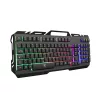 WHITESHARK WHITE SHARK GLADIATOR-2 membrános fém gamer billentyűzet (magyar)