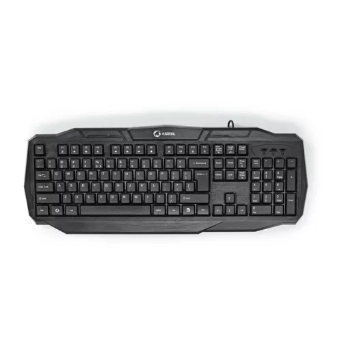 Nedis GKBD100BKUS gamer billentyűzet, USB 2.0 | Membránbillentyűk | LED | Amerikai nemzetközi