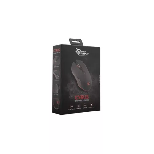 White Shark Mouse White Shark GM-3001 CYRUS Gaming egér - Fekete