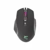 WHITESHARK WHITE SHARK GARETH gamer egér, fekete