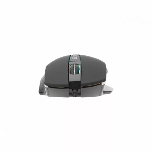 WHITESHARK WHITE SHARK GARETH gamer egér, fekete
