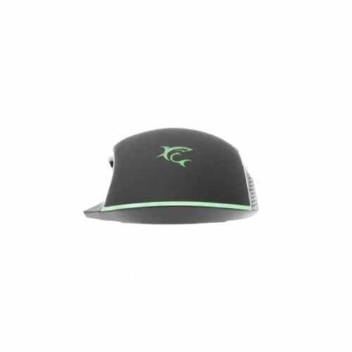 WHITESHARK WHITE SHARK GARETH gamer egér, fekete