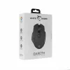WHITESHARK WHITE SHARK GARETH gamer egér, fekete