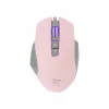 WHITESHARK WHITE SHARK GARETH gamer egér, pink
