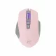 WHITESHARK WHITE SHARK GARETH gamer egér, pink