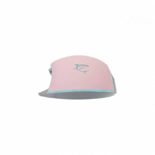 WHITESHARK WHITE SHARK GARETH gamer egér, pink