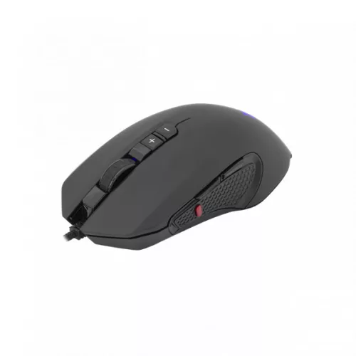 WHITESHARK WHITE SHARK GRIFLET (GM-5011) gamer egér, 8D, fekete, 6400 dpi, RGB