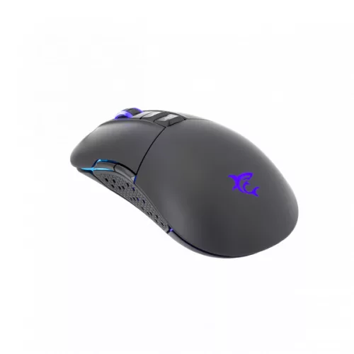 WHITESHARK WHITE SHARK ARTHUR (GM-9005) gamer egér, 9D, fekete, 10000 dpi, RGB