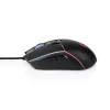 Nedis GMWD510BK gamer egér, állítható 800 / 1200 / 2400 / 3200 / 4800 / 7200 dpi | Gombok száma: 6 | RGB