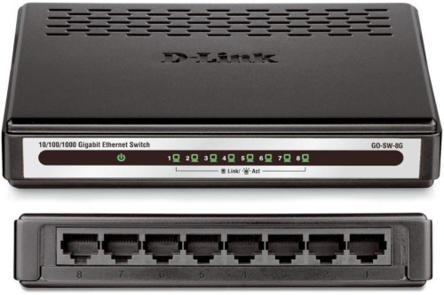 D-Link 8-Port GIGABIT EASY DESKTOP SWITCH