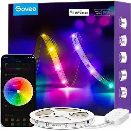 Govee RGBIC Basic (Wi-Fi & Bluetooth) LED Szalag (5 Méter)