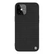 Nillkin iPhone 12 Pro Max NILLKIN TEXTURED szilikon telefonvédő érdes felület, 3D, FEKETE