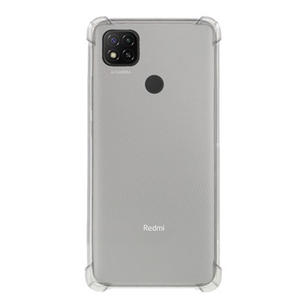 Gigapack Redmi 10A GIGAPACK Szilikon telefonvédő ütésállóság, légpárnás sarok, ÁTLÁTSZÓ