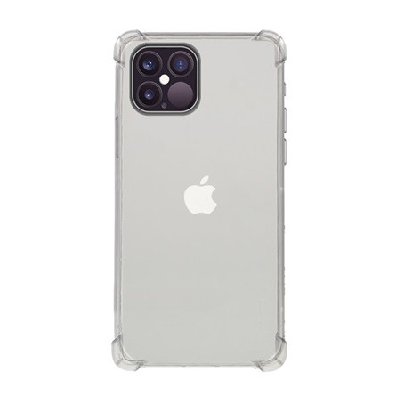 Gigapack iPhone 12 Gigapack szilikon telefonvédő ütésállóság, légpárnás sarok, ÁTLÁTSZÓ