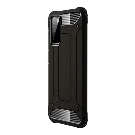 Gigapack Samsung S20 FE Gigapack Defender szilikon telefonvédő ütésállóság, fémhatás, FEKETE