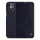 Nillkin iPhone 12 Pro Max NILLKIN QIN tok álló, bőr hatású FLIP, kártyazseb, SÖTÉTKÉK