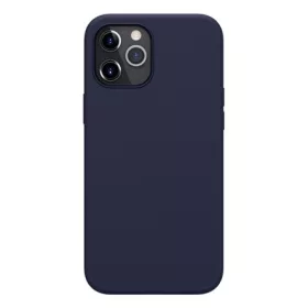   Nillkin iPhone 12 Pro Max NILLKIN FLEX PURE szilikon telefonvédő ultravékony, matt, SÖTÉTKÉK