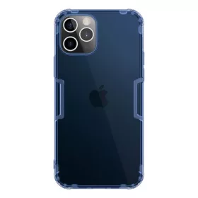   Nillkin iPhone 12 Pro NILLKIN NATURE szilikon telefonvédő ütésállóság, ultravékony, SÖTÉTKÉK