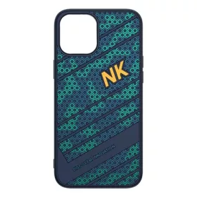   Nillkin iPhone 12 Pro Max NILLKIN STRIKER szilikon telefonvédő ütésállóság, méhsejt, SÖTÉTKÉK