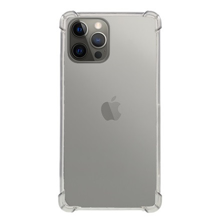 Gigapack iPhone 12 Pro Max Gigapack szilikon telefonvédő ütésállóság, légpárnás sarok, ÁTLÁTSZÓ