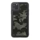 Nillkin iPhone 12 Pro Max NILLKIN CAMO műanyag telefonvédő bőr hatású, terep minta, FEKETE