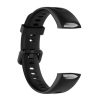 Gigapack Huawei Band 4 GIGAPACK pótszíj egyedi méret, szilikon, FEKETE