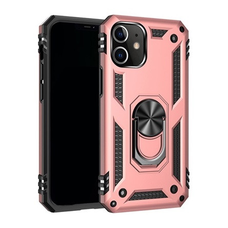 Gigapack iPhone 12 Pro Gigapack Defender szilikon telefonvédő ütésállóság, mágneses, ROZÉARANY