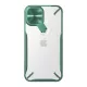 Nillkin iPhone 12 mini NILLKIN CYCLOPS műanyag telefonvédő ütésállóság, kitámasztó, SÖTÉTZÖLD