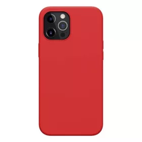   Nillkin iPhone 12 Pro Max NILLKIN FLEX PURE PRO szilikon telefonvédő ultravékony, MagSafe, PIROS