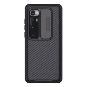   Nillkin Xiaomi Mi 10 Ultra NILLKIN CAMSHIELD PRO szilikon telefonvédő ütésállóság, csíkos, FEKETE