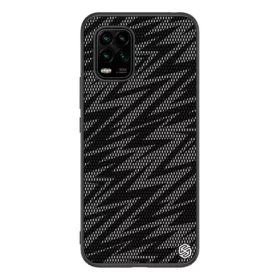   Nillkin Xiaomi Mi 10 Lite 5G NILLKIN TWINKLE szilikon telefonvédő ütésállóság, csillogó, FEKETE