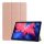 Gigapack Lenovo Tab P11 Plus Gigapack Tok álló, bőr hatású aktív FLIP, asztali tartó, ROZÉARANY