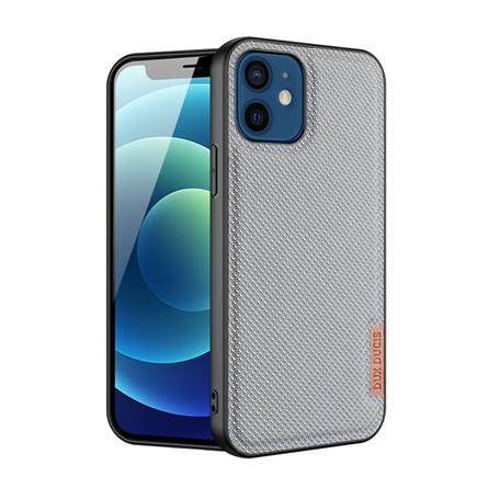 Dux Ducis iPhone 12 mini DUX DUCIS FINO szilikon telefonvédő műanyag belső, rombusz, SZÜRKE