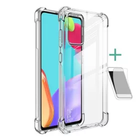   Imak Samsung A72 4G IMAK szilikon telefonvédő ütésállóság, légpárnás sarok + képernyővédő fólia, ÁTLÁTSZÓ