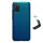 Nillkin Samsung A02s NILLKIN SUPER FROSTED műanyag telefonvédő gumírozott, érdes felület + asztali tartó, SÖTÉTKÉK