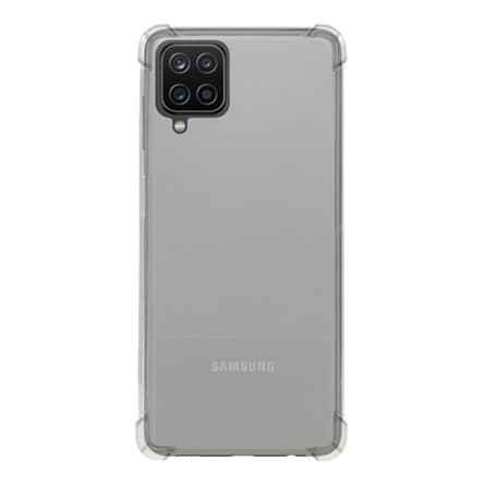 Gigapack Samsung A12 Gigapack szilikon telefonvédő ütésállóság, légpárnás sarok, ÁTLÁTSZÓ