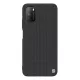 Nillkin Xiaomi Poco M3 NILLKIN TEXTURED szilikon telefonvédő érdes felület, 3D, FEKETE
