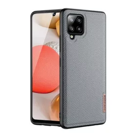   Dux Ducis Samsung A42 5G DUX DUCIS FINO szilikon telefonvédő műanyag belső, rombusz, SZÜRKE