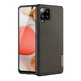   Dux Ducis Samsung A42 5G DUX DUCIS FINO szilikon telefonvédő műanyag belső, rombusz, BARNA