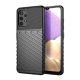 Gigapack Samsung A32 4G Gigapack szilikon telefonvédő ütésállóság, dombor minta, FEKETE